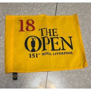 2023 British Open Flag Royal Liverpool golf the open championship new
